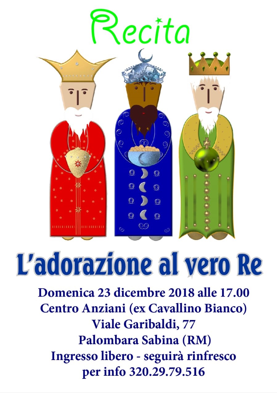 locandina Recita 2018